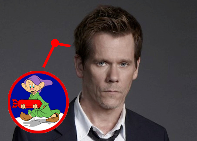 The Seven Dwarfs of Kevin Bacon
